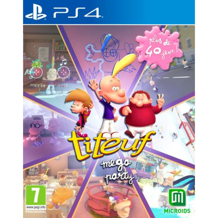 Mega Party: A Tootuff Adventure PlayStation 4 box art