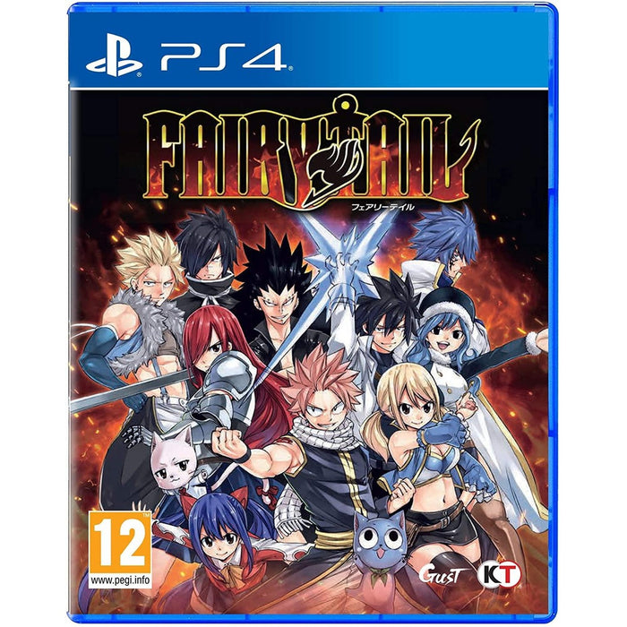 Fairy Tail PlayStation 4 game box art