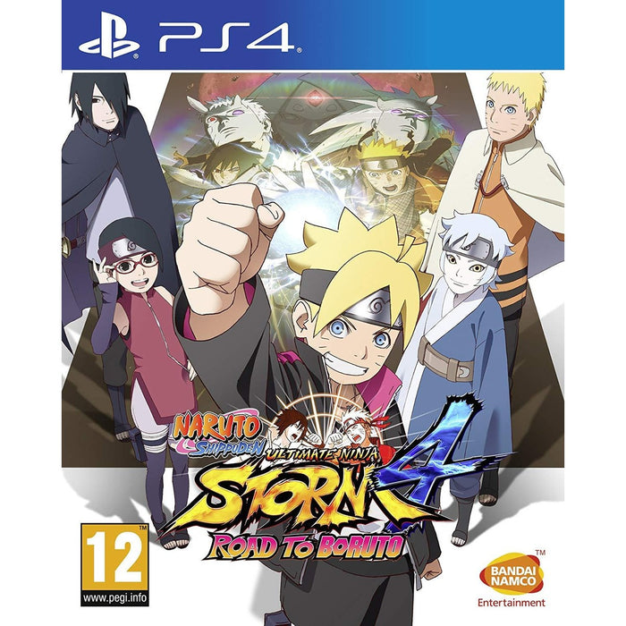 Naruto Shippuden Ultimate Ninja Storm 4 Road to Boruto PlayStation 4 box art