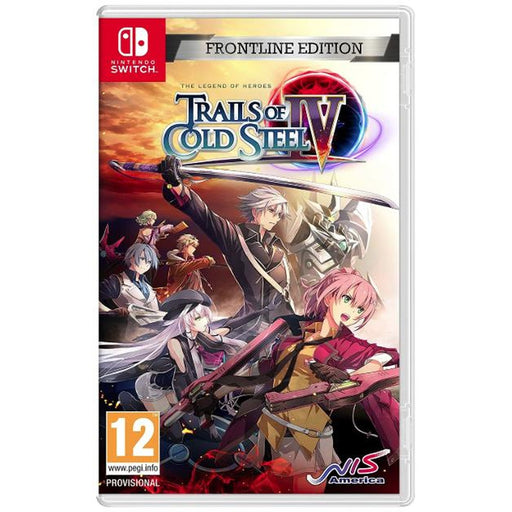 The Legend of Heroes: Trails of Cold Steel IV Frontline Edition Nintendo Switch borító