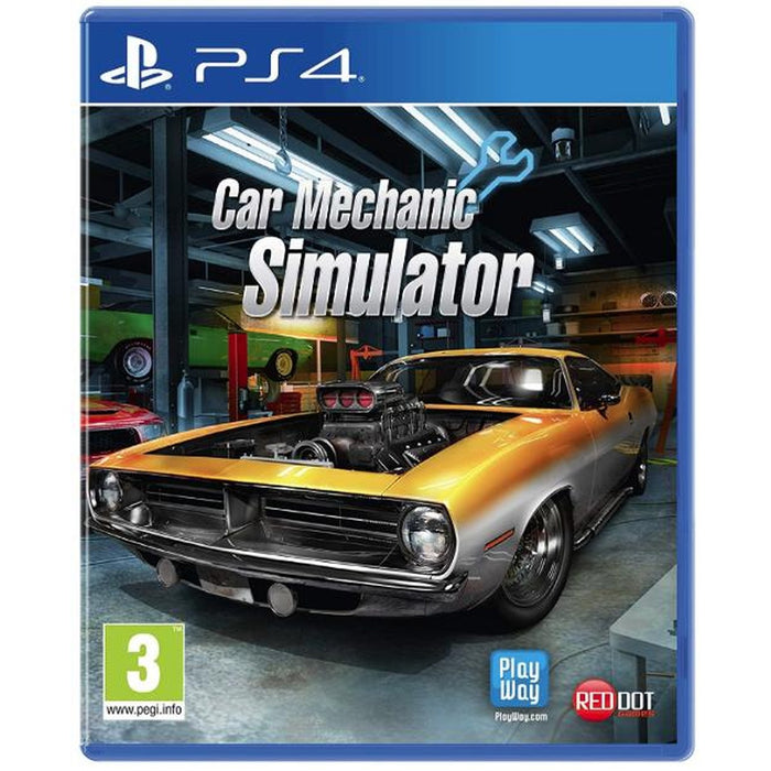 Car Mechanic Simulator PlayStation 4 game box art