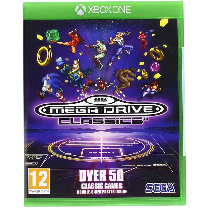 Sega Mega Drive Classics Xbox One játék dobozborítója