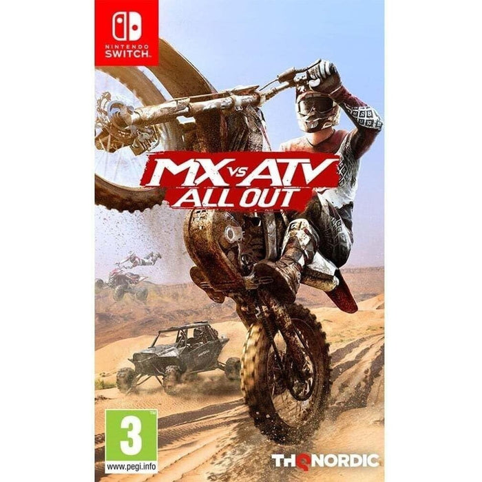 MX vs ATV All Out Nintendo Switch játék borítója