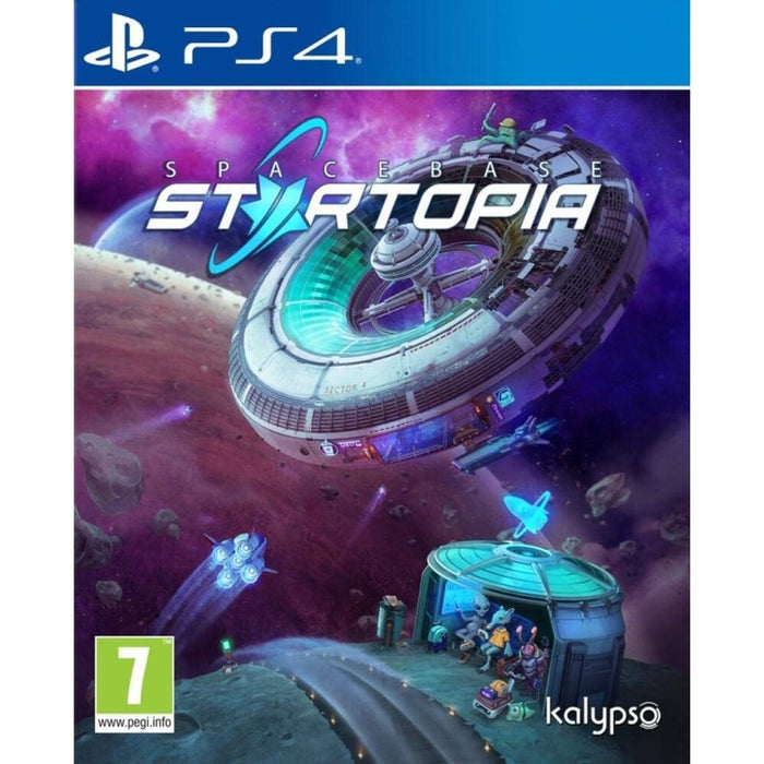 Spacebase Startopia PlayStation 4 játék doboza