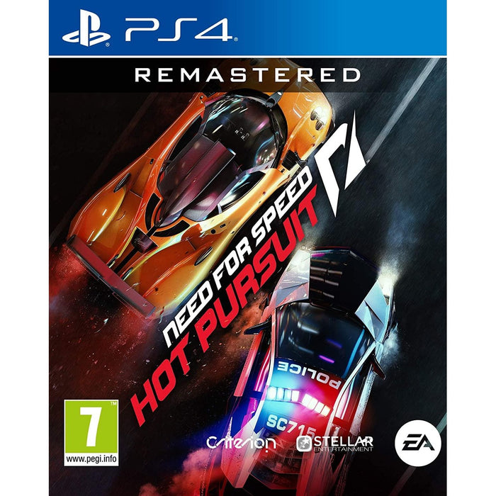 Need for Speed: Hot Pursuit Remastered PlayStation 4 game box