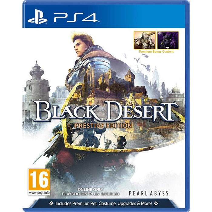 Black Desert Prestige Edition PlayStation 4 box art