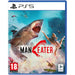 Maneater PlayStation 5 játék borítója cápával a tengerben