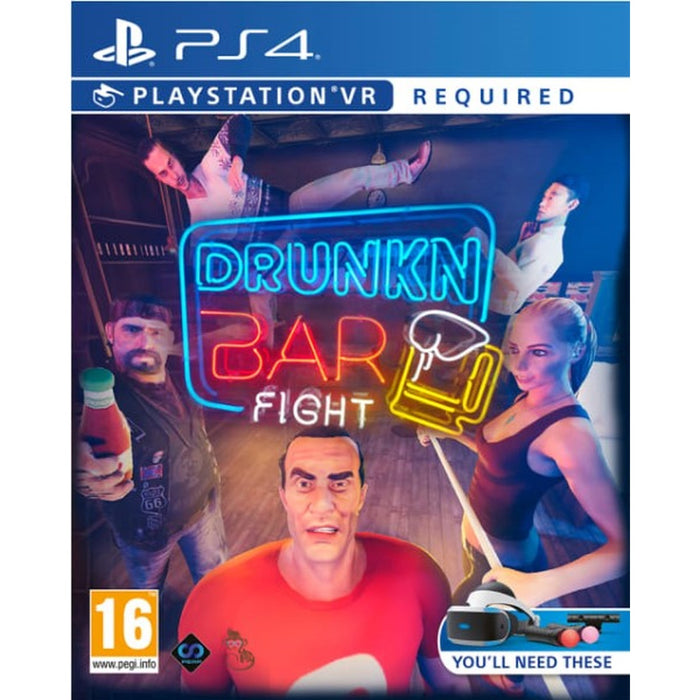 Drunkn Bar Fight PlayStation 4 dobozos kiadás – Perp Games