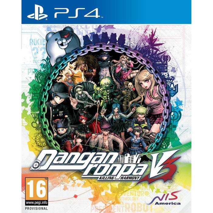 Danganronpa V3: Killing Harmony PlayStation 4 box art