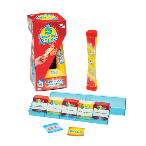 5 Second Relay party game box by Playmonster
