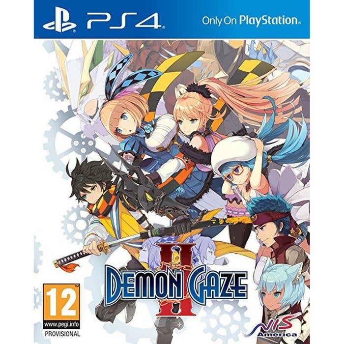 Demon Gaze II PlayStation 4 borító