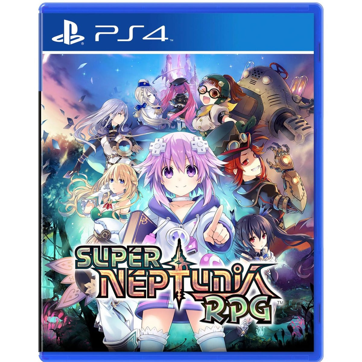 Super Neptunia RPG PlayStation 4 játék borítója