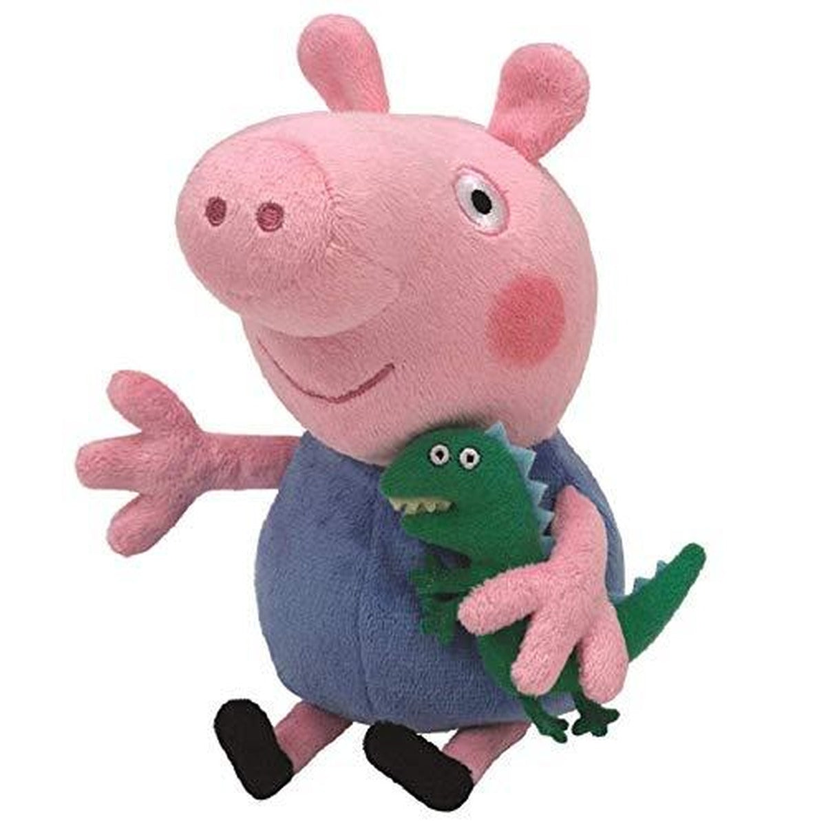 Ty Beanie Peppa Pig George Pig 6 inch plush figure