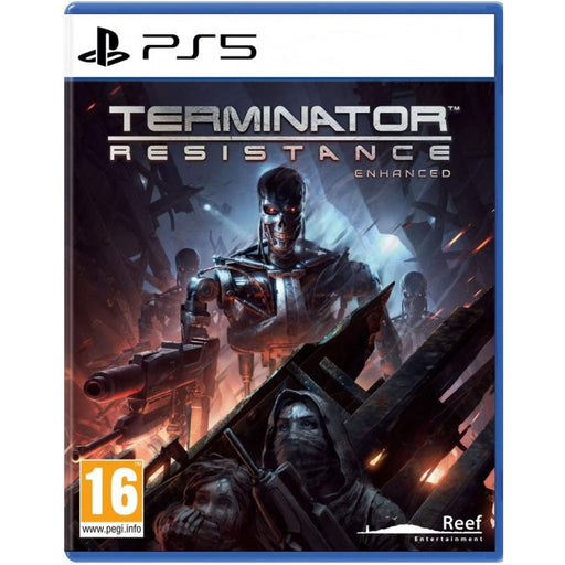 Terminator: Resistance Enhanced PS5 játék doboza – spanyol kiadás