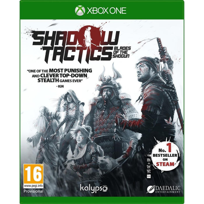 Shadow Tactics: Blades of the Shogun Xbox One box art