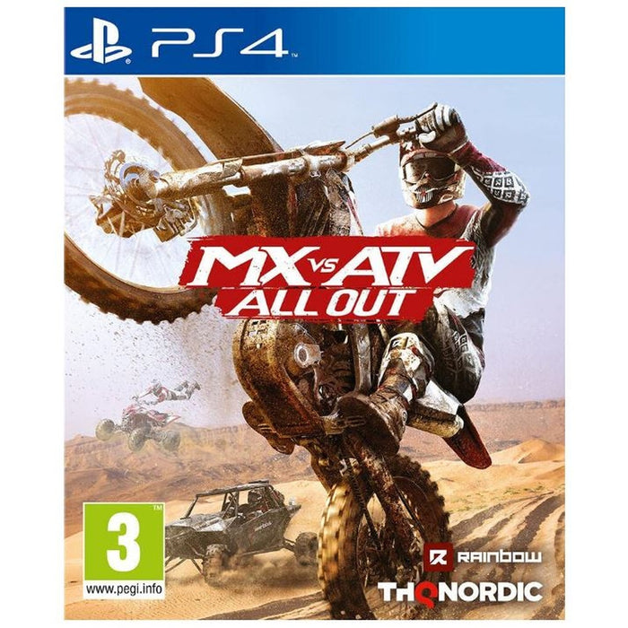 MX vs ATV All Out PlayStation 4 game box art