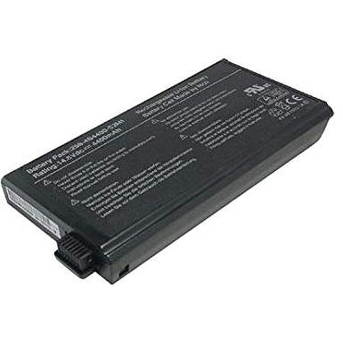 Amsahr replacement laptop battery for Fujitsu UN258, 4400 mAh 14.8V 8-cell