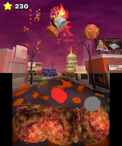 Cloudy with a Chance of Meatballs 2 (Nintendo 3DS) – játékkép 2