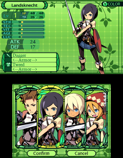 Etrian Odyssey IV: Legends of the Titan (Nintendo 3DS) – játékkép 2