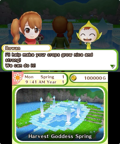 Harvest Moon: Skytree Village (Nintendo 3DS) – screenshot 1