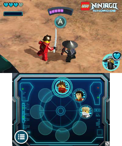 LEGO Ninjago: Nindroids (Nintendo 3DS) – játékkép 2