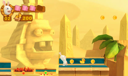 Rabbids 3D (Nintendo 3DS) – screenshot 3