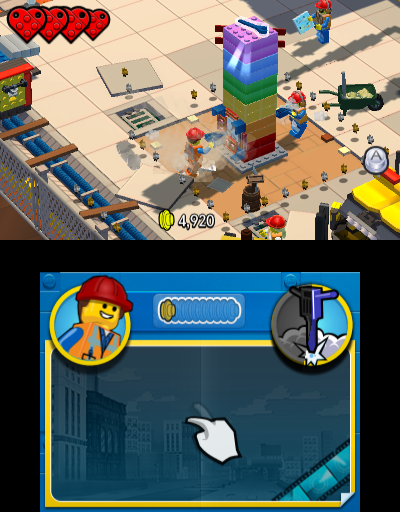 The LEGO Movie Videogame (Nintendo 3DS) – játékkép 1
