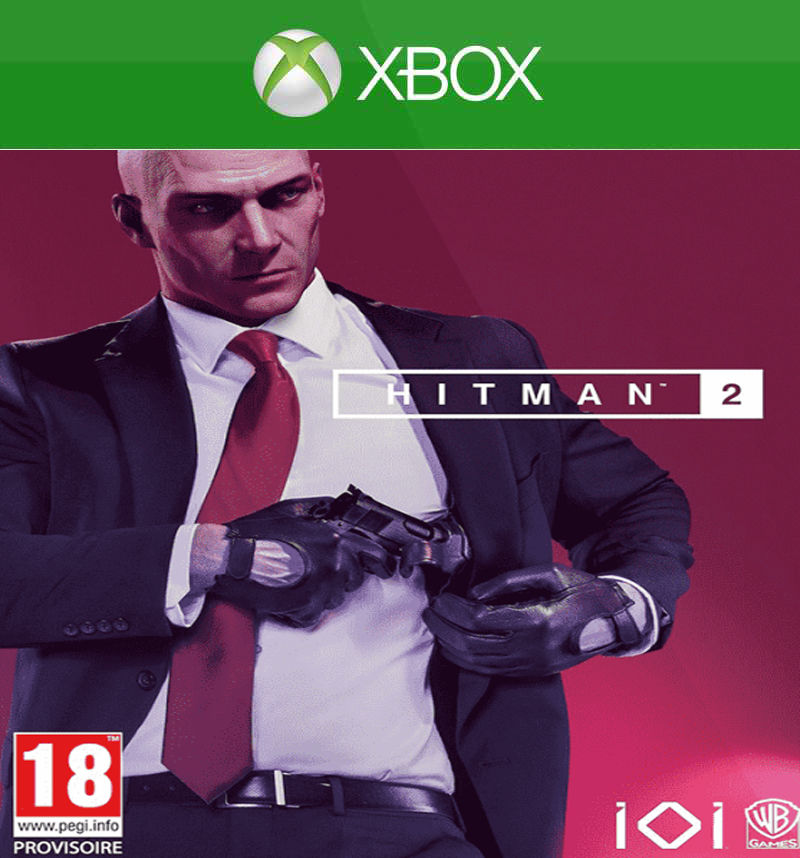 Hitman 2 Xbox Series X game box art