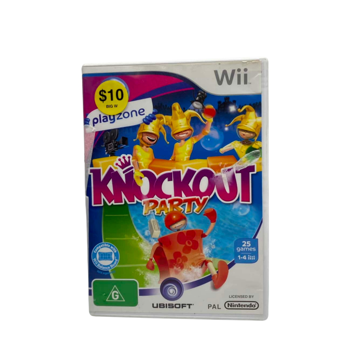 Knockout Party Nintendo Wii játék doboza