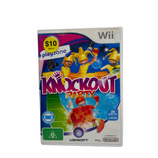 Knockout Party Nintendo Wii játék doboza