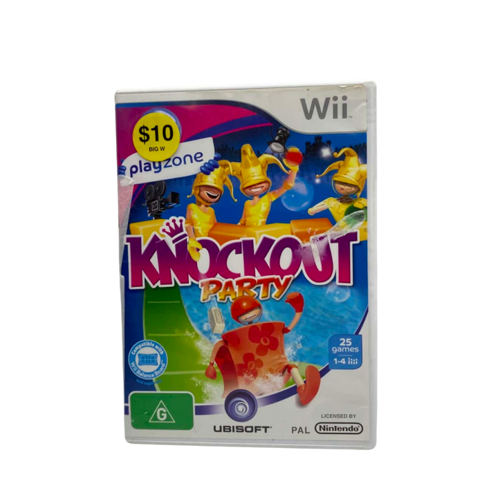 Knockout Party Nintendo Wii játék doboza