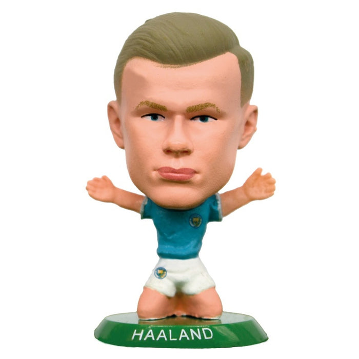 Soccerstarz Erling Haaland Manchester City home kit classic figure