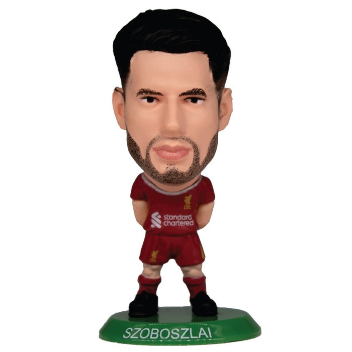 Soccerstarz Liverpool Dominik Szoboszlai Home Kit 2025 Version collectible figure blister pack