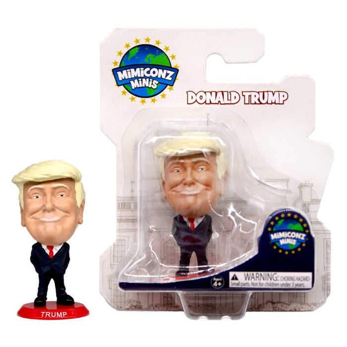Mimiconz Minis Donald Trump 5 cm collectible figure in retail packaging