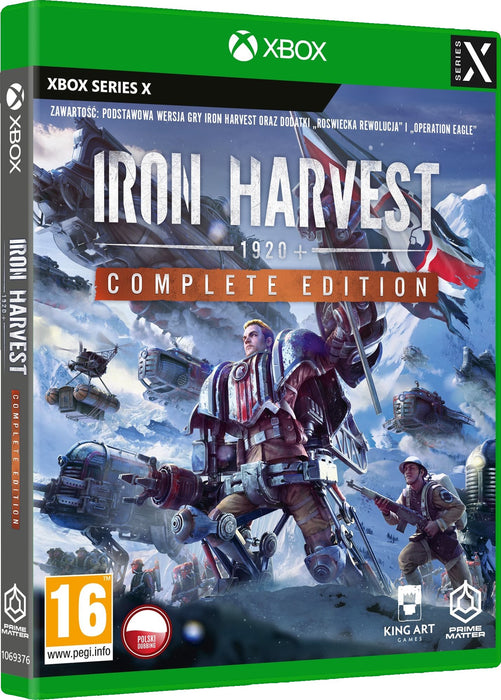 Iron Harvest Complete Edition Xbox Series X doboz