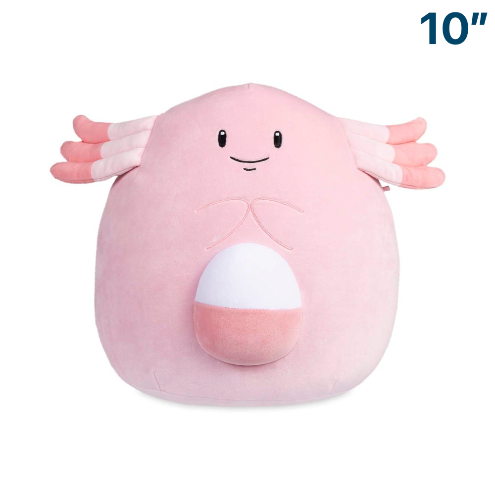 Squishmallows Pokémon Chansey plush toy, approximately 10 inches