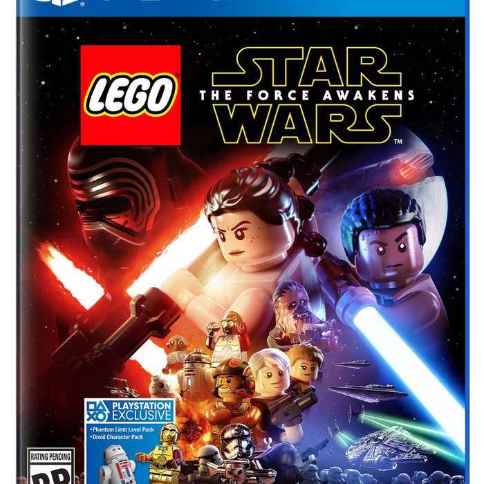 LEGO Star Wars: The Force Awakens PS4 box art – English/Nordic edition