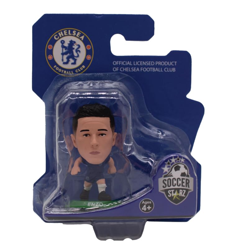 Soccerstarz Chelsea Enzo Fernandez Home Kit klasszikus gyűjtői figura SOC1648