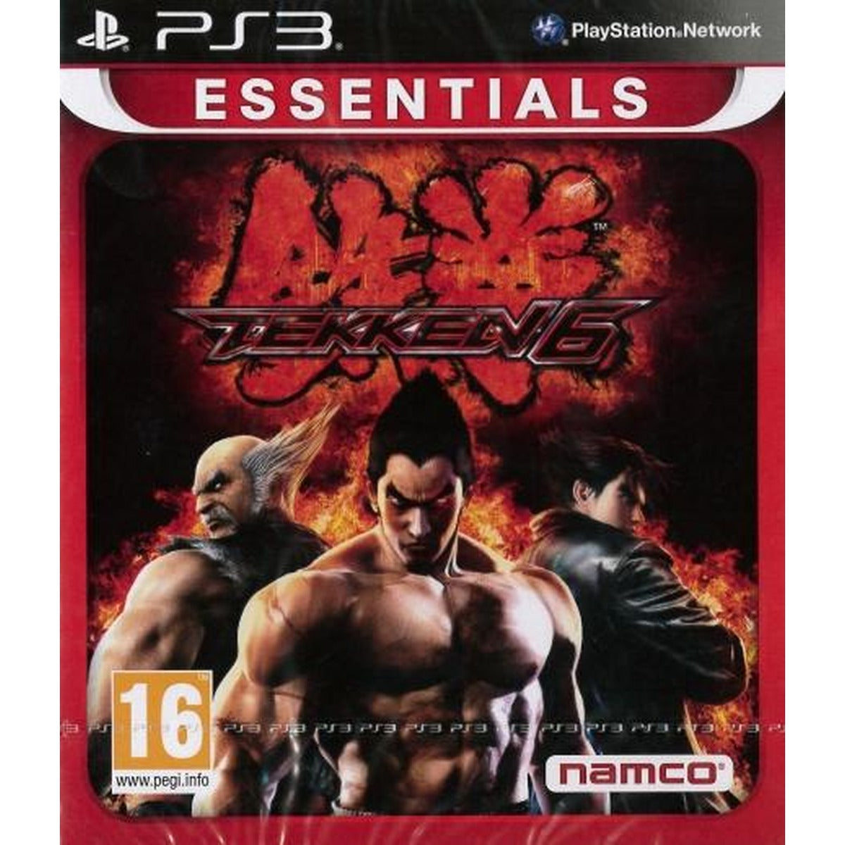 Tekken 6 Essentials PlayStation 3 game box