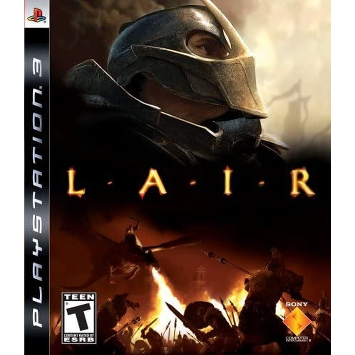 Lair PlayStation 3 game box art
