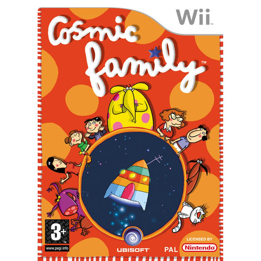 Cosmic Family Nintendo Wii játék dobozborító