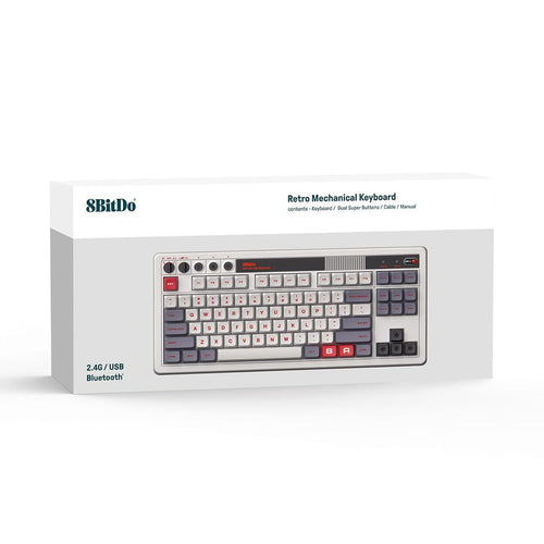 8BitDo Retro Mechanical Keyboard – retro-styled PC mechanical keyboard