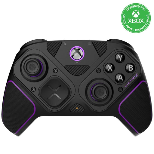 PDP Victrix Pro BFG fehér vezeték nélküli kontroller Xbox Series X-hez, elölnézet