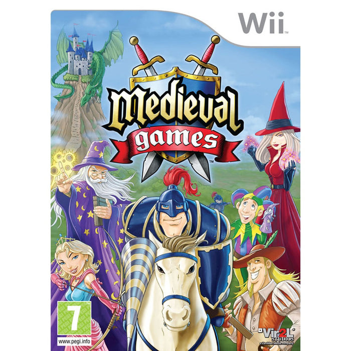 Medieval Games Nintendo Wii game box art