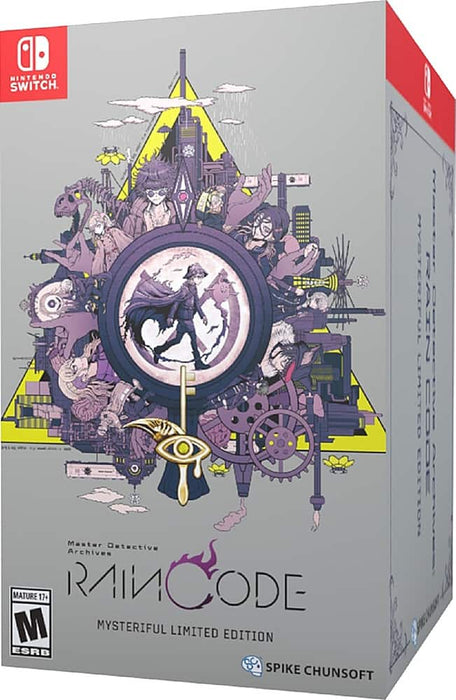 Master Detective Archives: RAIN CODE Nintendo Switch játék borítója