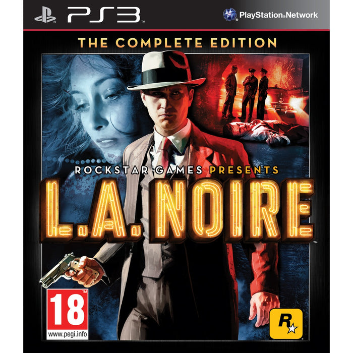 L.A. Noire Complete Edition PlayStation 3 játék borítója – portugál borító