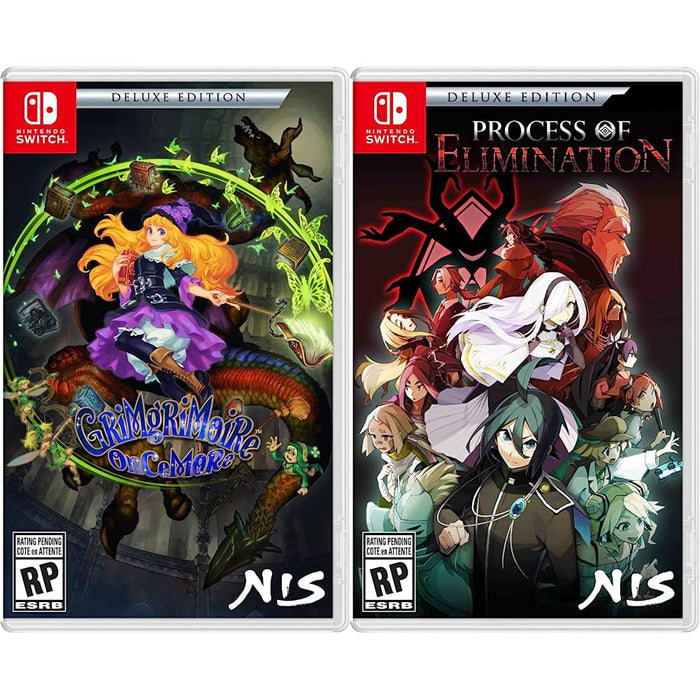 GrimGrimoire OnceMore Deluxe Edition Nintendo Switch doboz