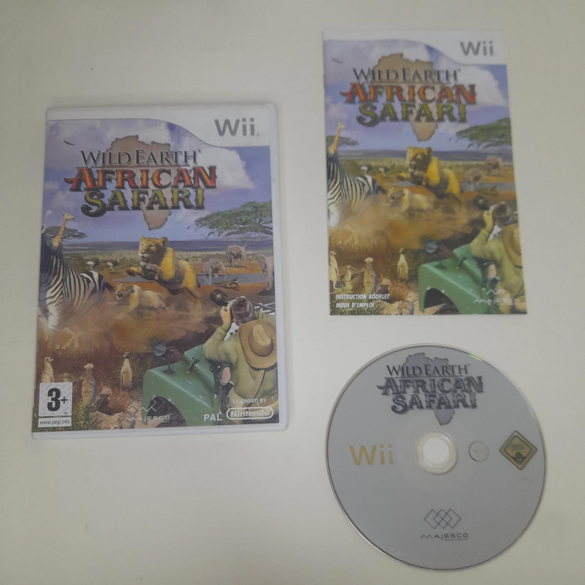 Wild Earth: Africa PC game box art featuring African wildlife
