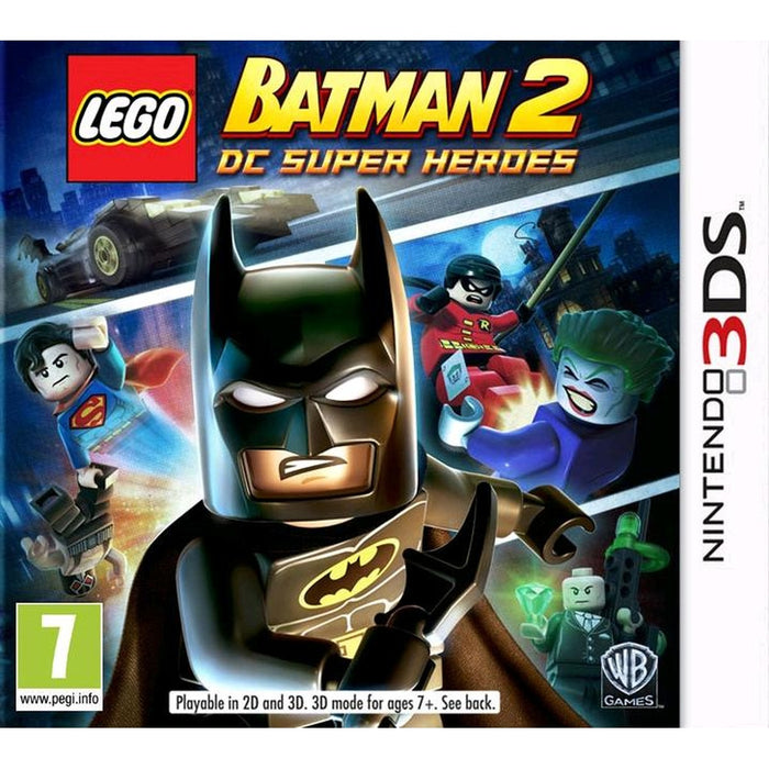 LEGO Batman 2: DC Super Heroes Nintendo 3DS box art – English/Nordic edition