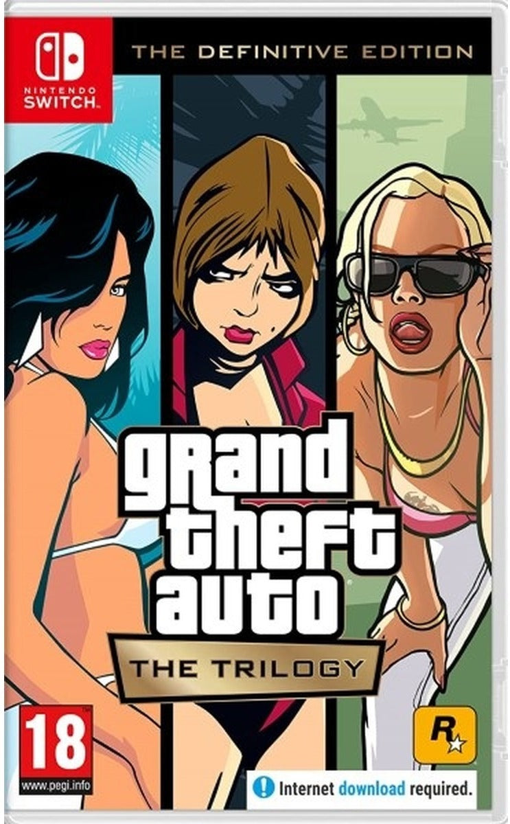 Grand Theft Auto: The Trilogy - Definitive Edition /Switch